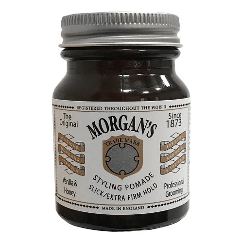 Помада для укладки волос экстрасильной фиксации без блеска - Morgan's Styling Pomade Vanilla & Honey Extra Firm Hold  